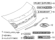 Diagram for Ford Police Interceptor Sedan Emblem - AG1Z-9942528-A