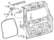 Diagram for 2025 Ford Bronco Sport Door Hinge - M1PZ-7842900-A