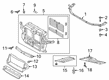 Diagram for Ford Air Deflector - LB5Z-8312-A
