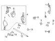Diagram for 2025 Ford Bronco Door Handle - M2DZ-7826605-HC
