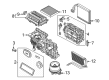 Diagram for 2024 Ford Bronco Sport Heater Core - LX6Z-18471-G