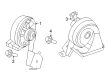Diagram for 2024 Ford Bronco Horn - M2DZ-13832-A