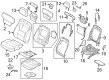 Diagram for 2024 Ford F-150 Lightning Seat Cushion - ML3Z-1663223-B