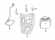 Diagram for Ford Tail Light - KB3Z-13404-G