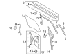 Diagram for 2024 Ford Bronco Window Run - M2DZ-9821597-C