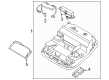 Diagram for 2025 Lincoln Nautilus Dome Light - LC5Z-9C888-HB