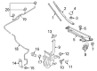 Diagram for Ford Fusion Windshield Wiper - DP5Z-17528-BA