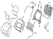 Diagram for 2025 Ford Bronco Seat Cushion - M2DZ-9864811-B
