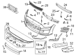 Diagram for Ford License Plate - KR3Z-17A385-AA
