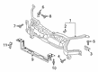 Diagram for 2024 Ford E-Transit Radiator Support - NK3Z-8125-A