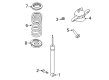 Diagram for Lincoln Shock Absorber - LX6Z-18125-CD