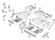 Diagram for Ford F-150 Lightning Seat Cover - ML3Z-1663805-EF