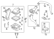 Diagram for 2025 Lincoln Navigator Air Duct - ML3Z-9C623-F