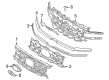 Diagram for 2023 Ford Expedition Grille - NL1Z-99022A68-AA