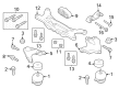 Diagram for 2025 Ford Mustang Motor And Transmission Mount - MR3Z-6038-A