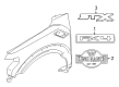 Diagram for Ford Expedition Emblem - LL1Z-16720-A