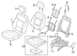 Diagram for 2024 Ford F-150 Lightning Seat Cover - NL3Z-1562901-EG