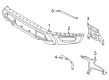 Diagram for 2025 Ford F-150 Bumper - ML3Z-17757-K