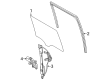 Diagram for 2025 Ford Maverick Window Regulator - NZ6Z-2627009-A