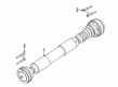 Diagram for 2023 Ford Ranger Drive Shaft - KB3Z-4A376-B