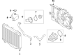 Diagram for Ford EcoSport Radiator - GN1Z-8005-H