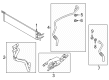 Diagram for Ford Maverick Automatic Transmission Oil Cooler Line - RZ1Z-7R081-A