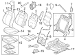 Diagram for 2025 Ford Mustang Seat Cushion - PR3Z-6364811-C