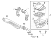 Diagram for 2024 Ford Maverick Air Duct - LX6Z-9B659-Q