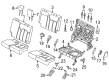 Diagram for Lincoln Seat Cover - JL7Z-7866601-SB