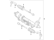 Diagram for 2025 Lincoln Navigator Steering Gear Box - RL1Z-3504-B