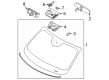 Diagram for 2025 Ford Maverick Windshield - SZ6Z-7803100-B
