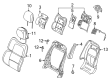 Diagram for 2024 Lincoln Aviator Seat Cover - LC5Z-7864417-BD