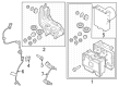 Diagram for 2025 Ford Ranger ABS Control Module - MB3Z-2B373-N