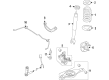 Diagram for Ford Explorer Sway Bar Kit - LB5Z-5A772-B