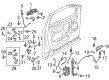 Diagram for 2025 Lincoln Navigator Door Hinge - FL3Z-1622801-C