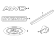 Diagram for 2024 Ford Maverick Emblem - NZ6Z-16605-A