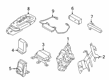 Diagram for 2024 Lincoln Corsair Body Control Module - F2GZ-15607-D