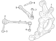 Diagram for 2025 Ford Mustang Control Arm - PR3Z-3082-A