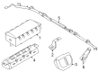 Diagram for 2025 Lincoln Nautilus Air Bag - R2TZ-58043B13-AQ