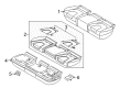 Diagram for Ford Edge Seat Heater - FT4Z-14D696-T