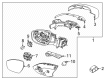 Diagram for 2025 Lincoln Navigator Side Marker Light - SL1Z-13B375-A