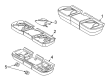 Diagram for 2023 Lincoln Nautilus Seat Cushion - FA1Z-5863840-F