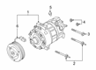 Diagram for 2024 Ford Escape A/C Clutch - JX6Z-19V649-D