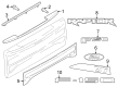 Diagram for Ford F-150 Emblem - ML3Z-9942528-AA