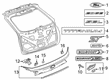 Diagram for 2021 Ford Edge Emblem - KT4Z-5842528-J