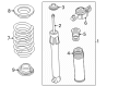 Diagram for 2025 Lincoln Nautilus Coil Springs - PZ1Z-5560-H