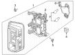 Diagram for 2024 Ford Bronco Light Socket - M2DZ-13410-A