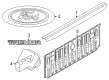 Diagram for 2025 Ford Maverick Emblem - PZ6Z-1642634-AA