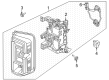 Diagram for 2024 Ford Bronco Light Socket - M2DZ-13410-B