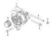 Diagram for Ford Fusion Alternator Pulley - CJ5Z-10344-C